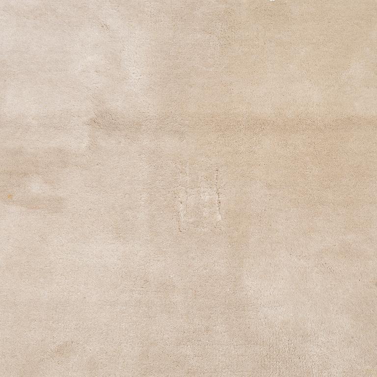 Matta, handtuftad "Structured  Oatmeal", Layered, ca 355 x 255 cm.