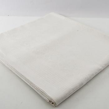 Tablecloths 3 pcs mid-20th century damask.