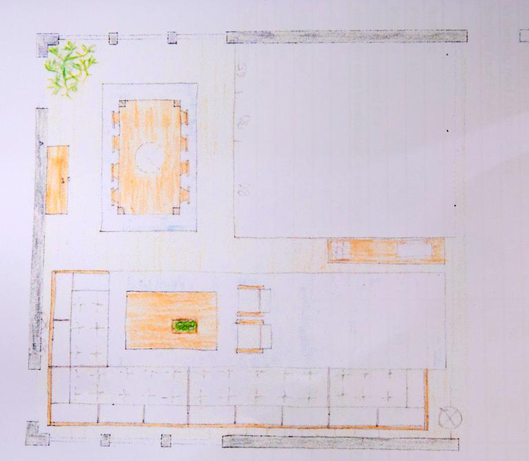 Vitrinskåp, Sven Larssons Möbelshop Malmö 1900-talets andra hälft.