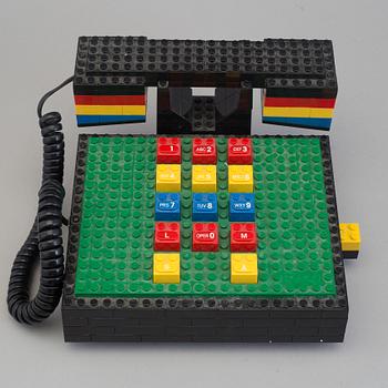 A 'Super Blocks' phone from Tyco, 1980's.