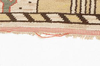 Märta Måås-Fjetterström, a carpet, "Vadstena", knotted pile, ca 257,5 x 209 cm, signed MMF.