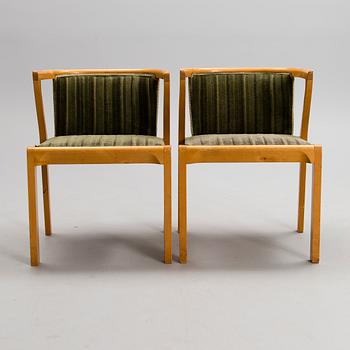 ALVAR AALTO, A PAIR OF ARMCHAIRS, model 2, Artek, mid 20th century.