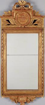 SPEGEL, gustaviansk stil, omkring år 1900.