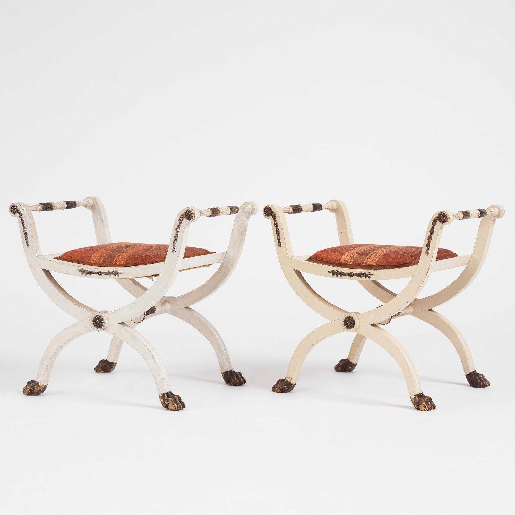Banketter, ett par, Stockholmsarbeten, 1700-talets slut, Sengustavianska.