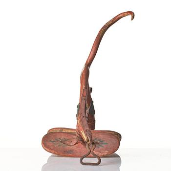 A Swedish part horse harness, 18th / 19th century.