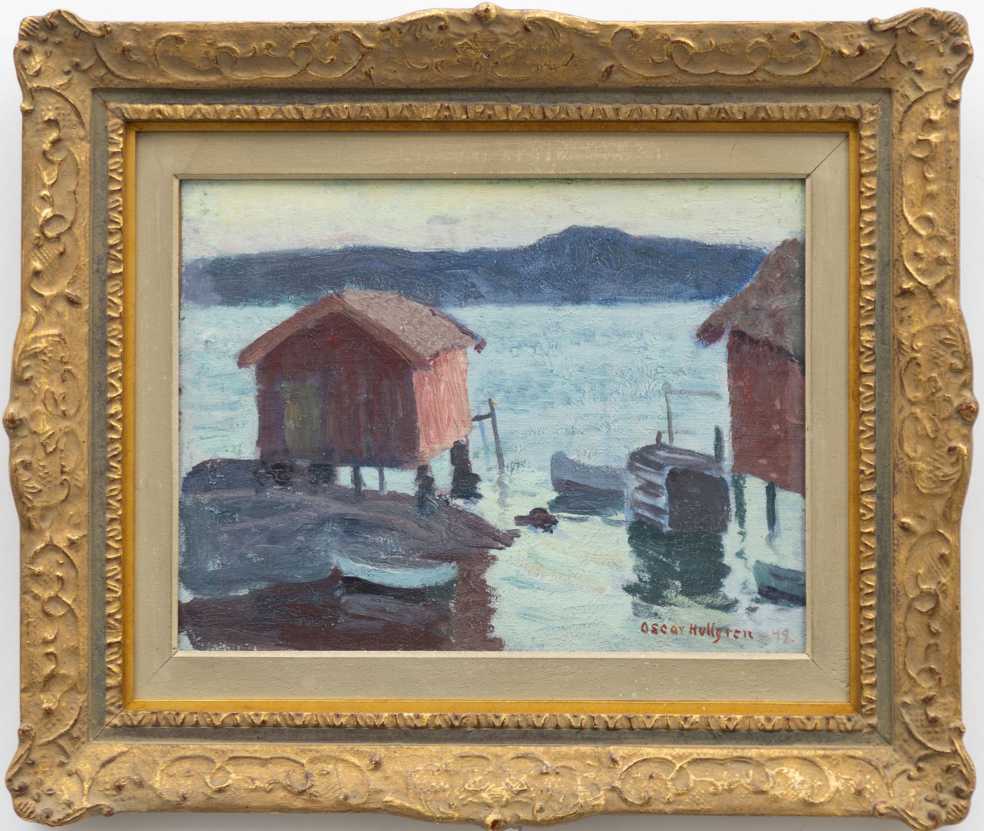 Oscar Hullgren, "Aftonstämning, Bohuslän".