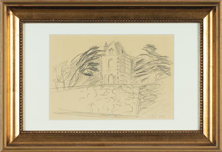 Inge Schiöler, Huset.