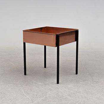 A second half of the 20th century copper flower table by Hans-Agne Jakobsson.