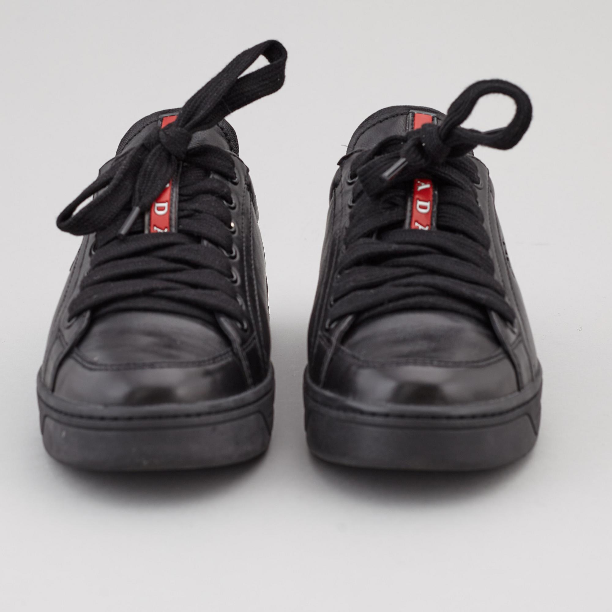 PRADA, sneakers, två par, storlek 35,5.