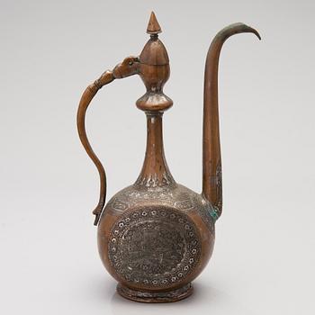 A Persian coffee pot, the first half of the 20th century.