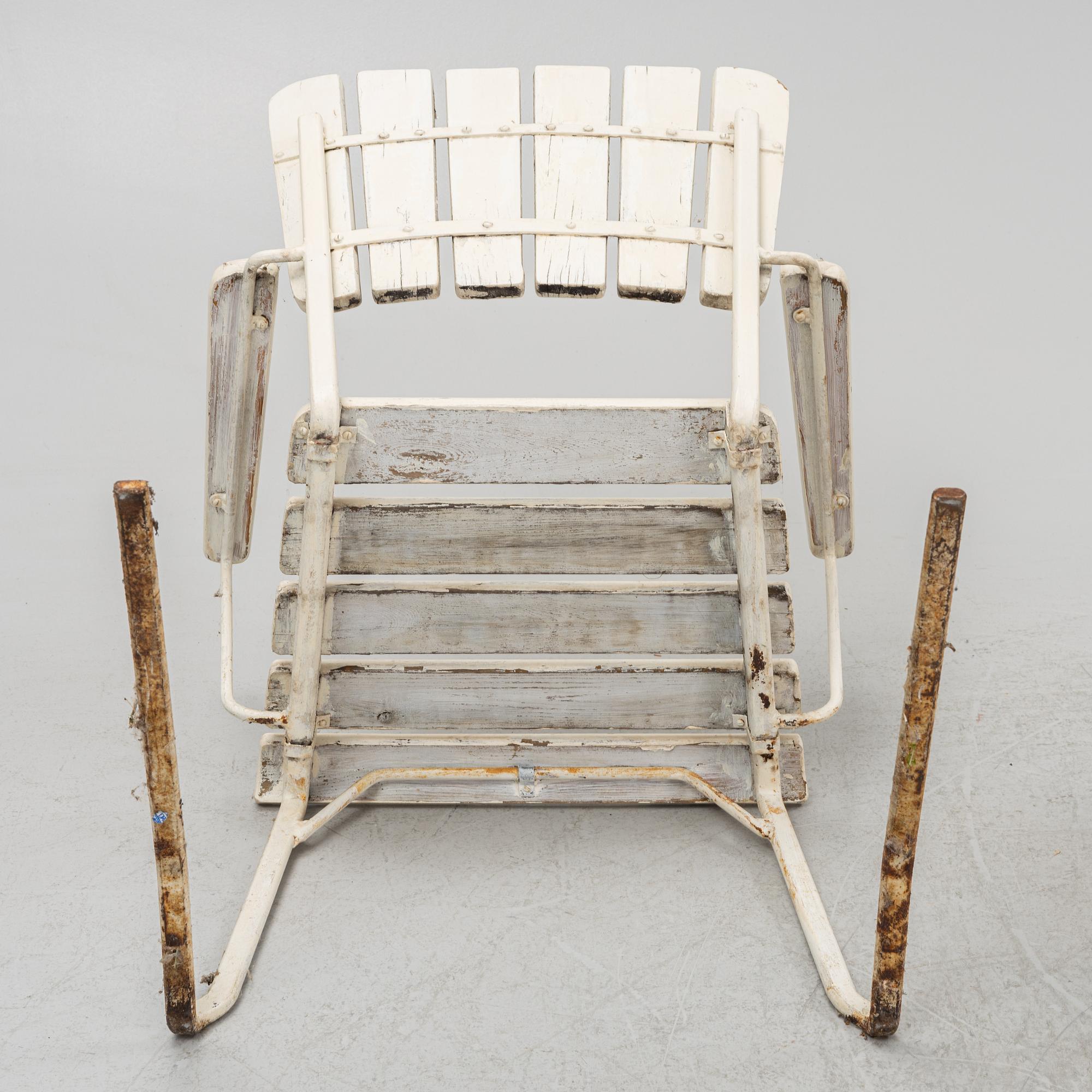 Trädgårdsgrupp, 5 delar, 1900-talets andra hälft.