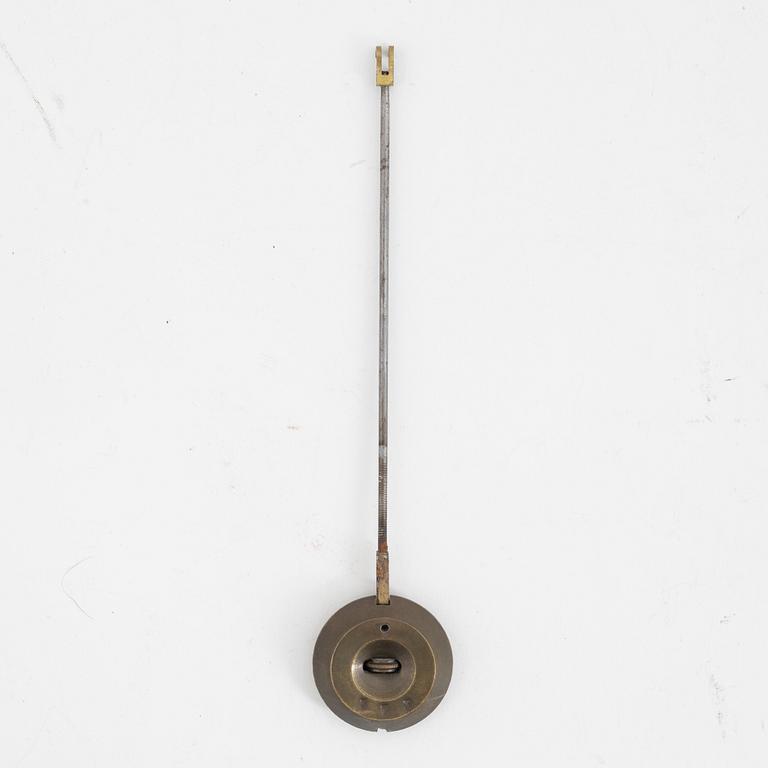 A French Empire gilt bronze mantle clock, early 20th Century.