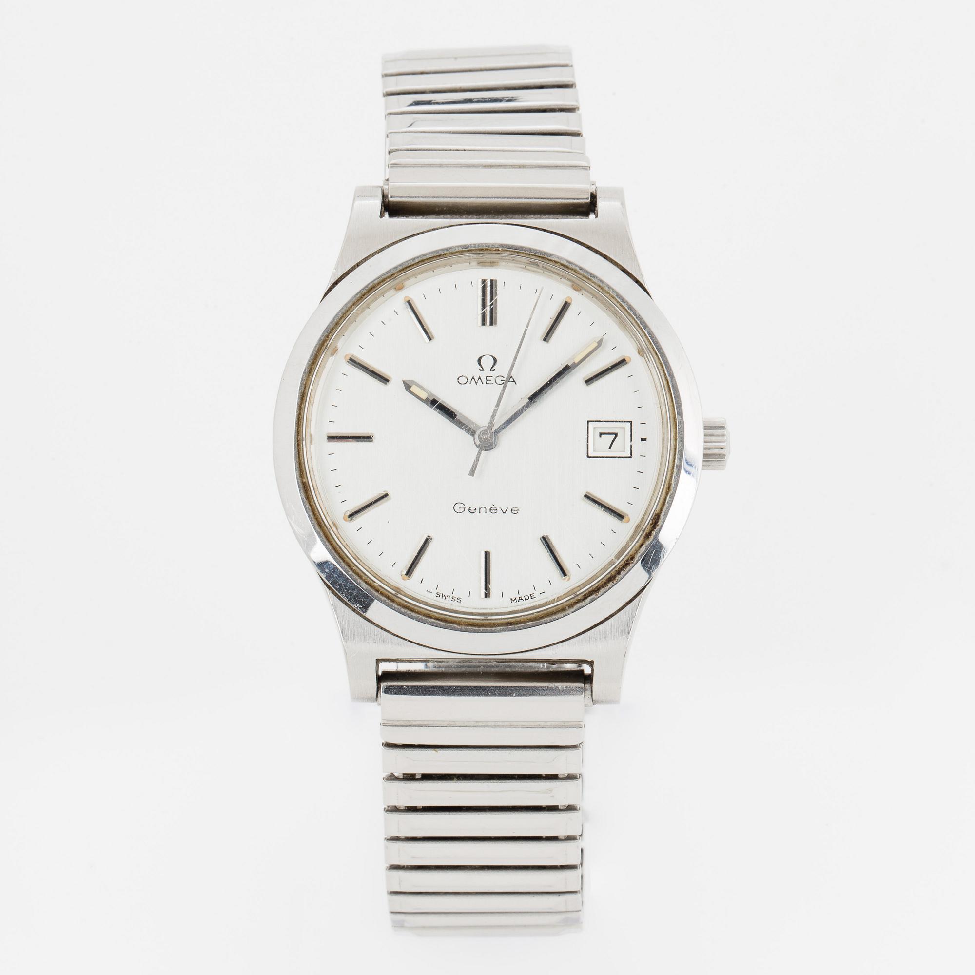 OMEGA, Genève, wristwatch, 36 mm.