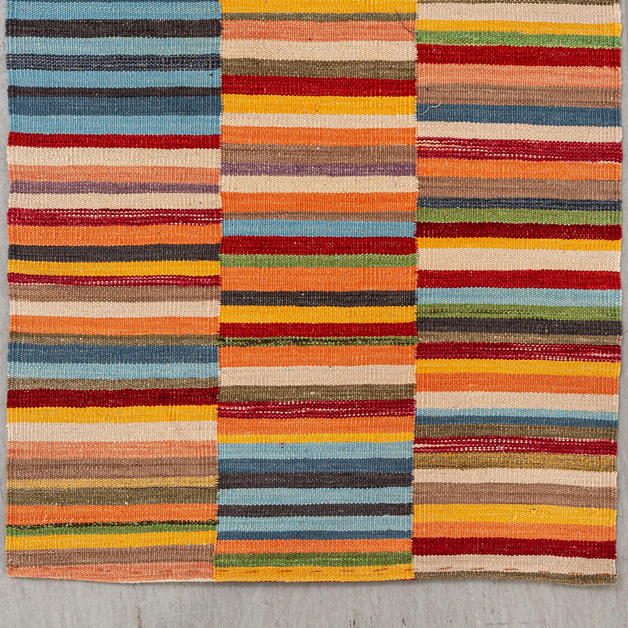 A kilim runner ca 291x83 cm.