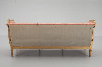 SOFFA, Gustaviansk stil. 1900-tal.