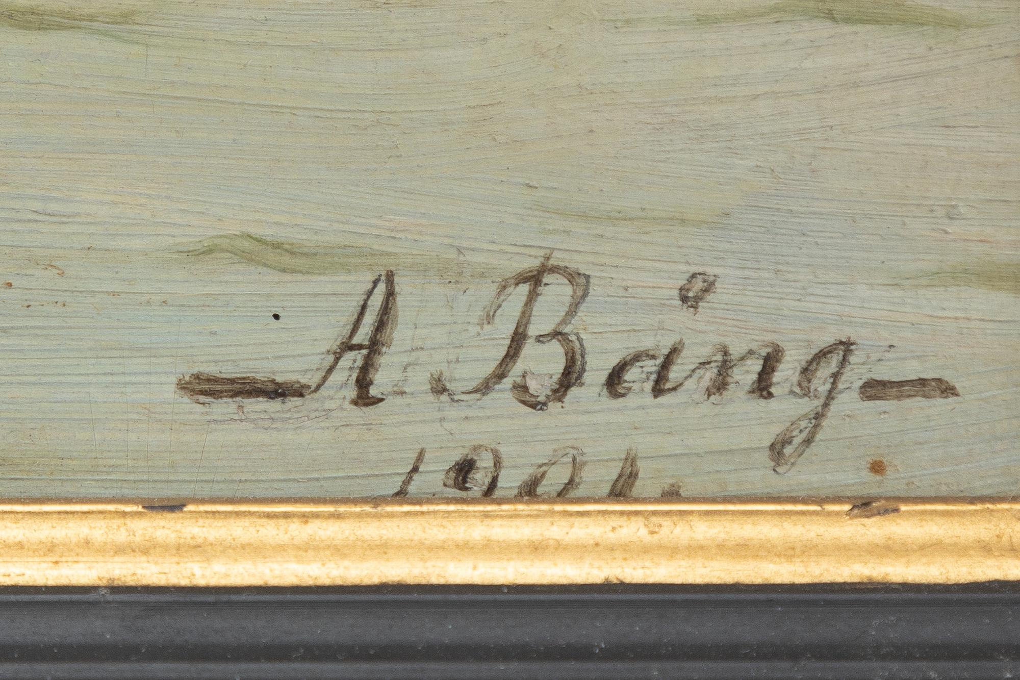 August Bång, "Leckö Slott".