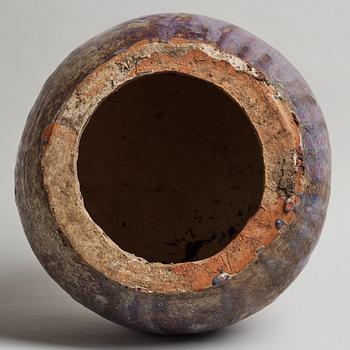 ULLA & GUSTAV KRAITZ, a stoneware "Sphere" sculpture, Fogdarp, Förslöv, Sweden.