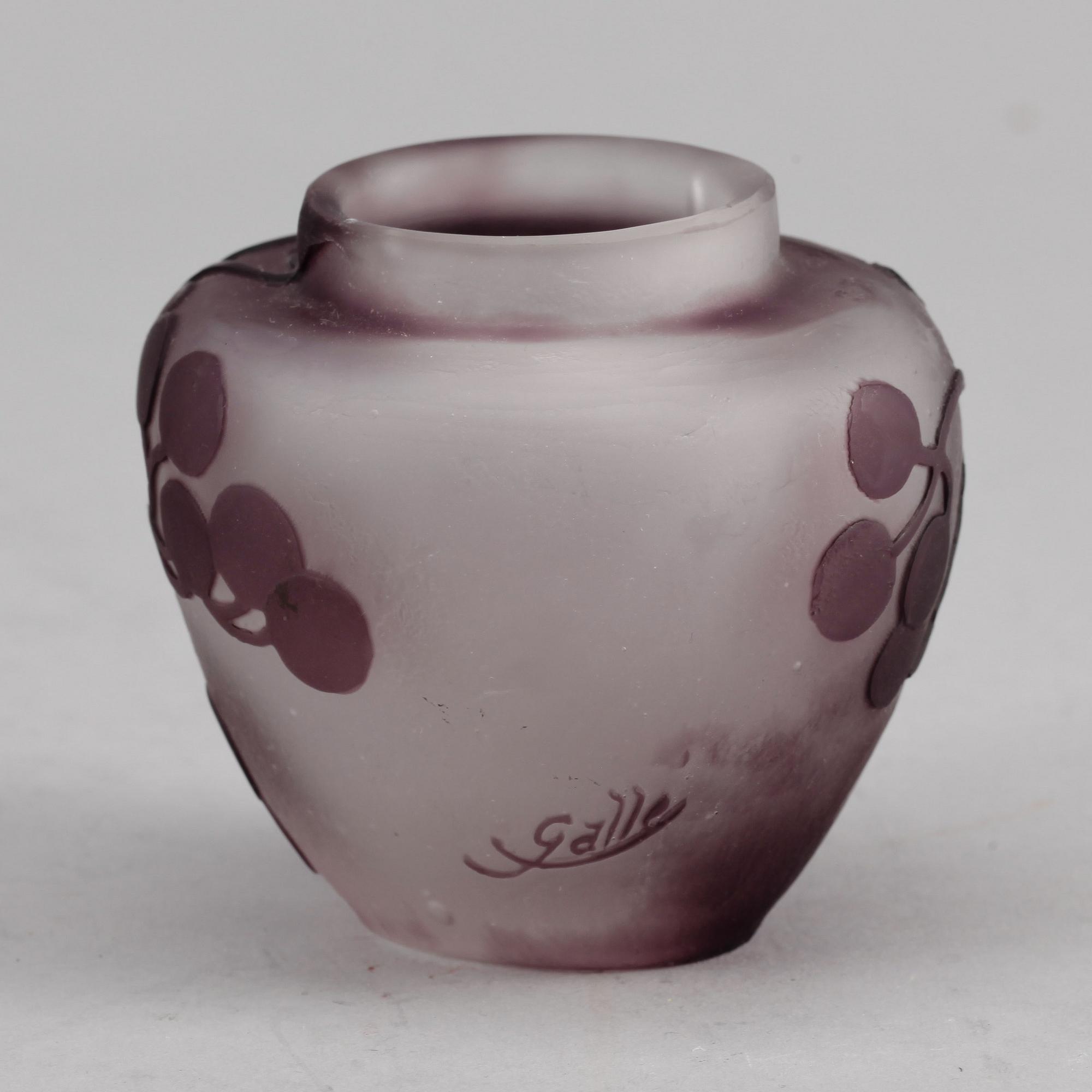 VAS, glas, Émile Gallé. Jugend, 1900-talets början.