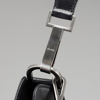 GUCCI, Bamboo Leather Satchel.
