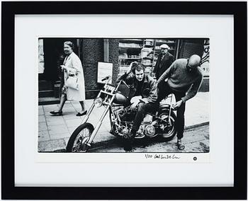 Carl Johan De Geer, photograph, signed 1/20.