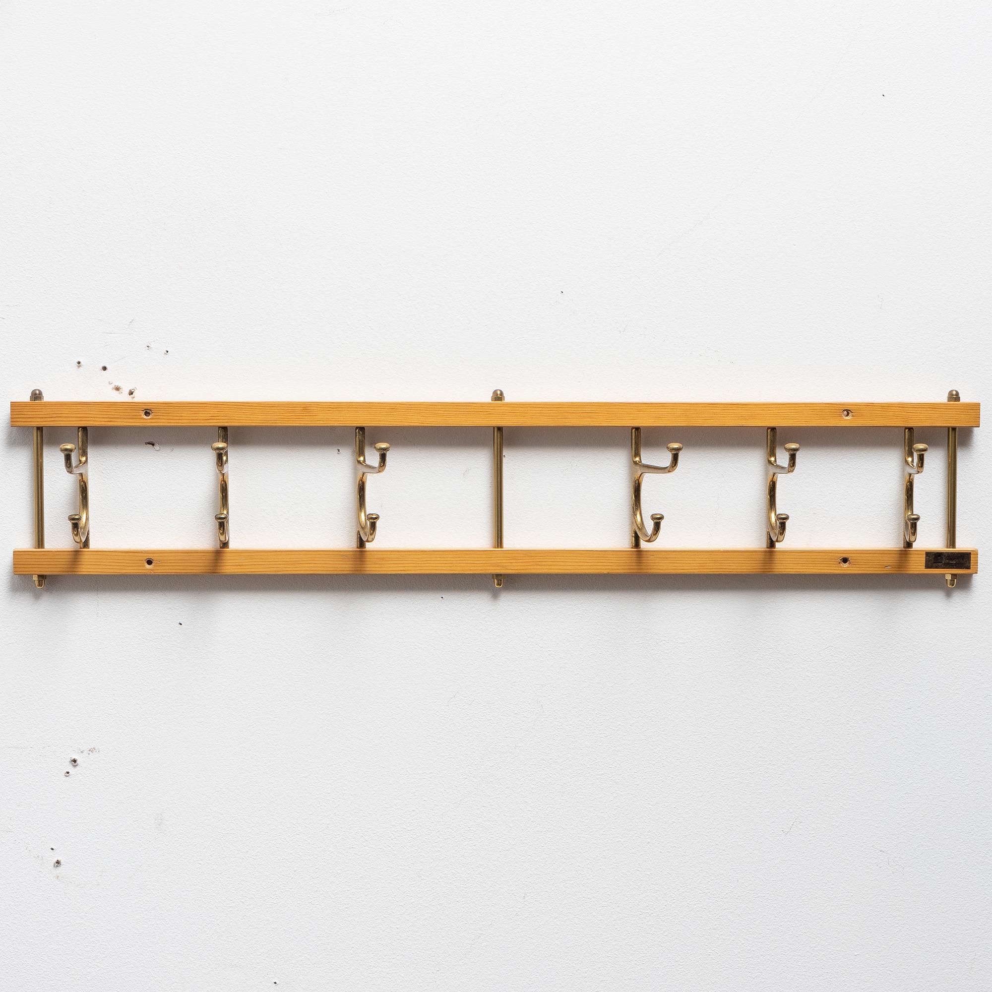 A 'Dekorativ' coat hanger, Skoglunds metallgjuteri, Anderstorp, 1950s/60s.