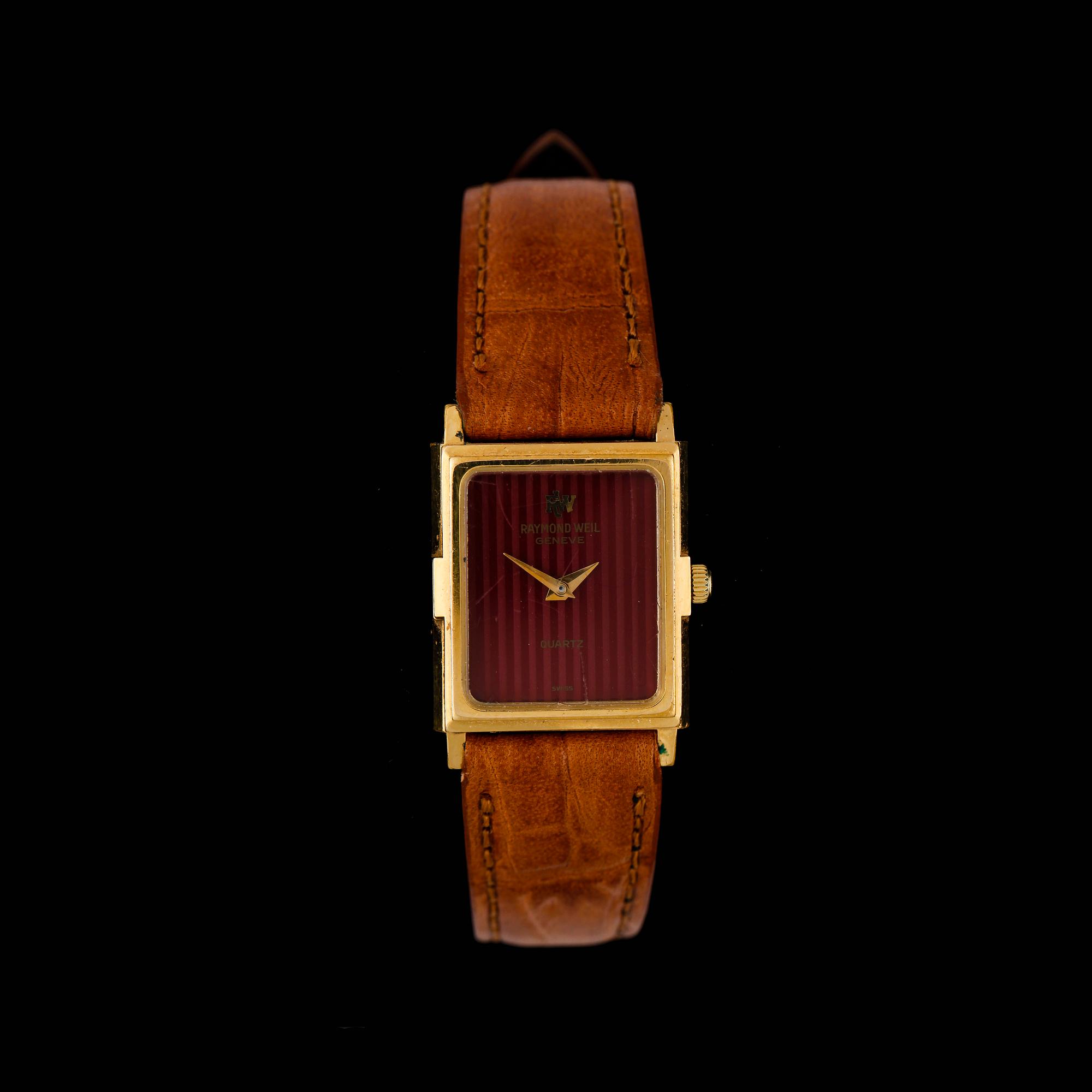 ARMBANDSUR, dam, Raymond Weil, doublé.