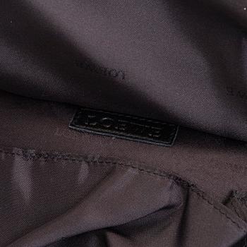 Loewe, a leather handbag.