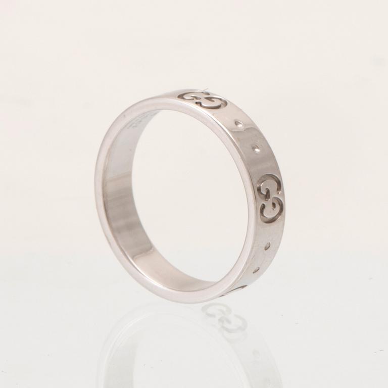 Gucci, ring "Gucci Icon" 18K white gold.