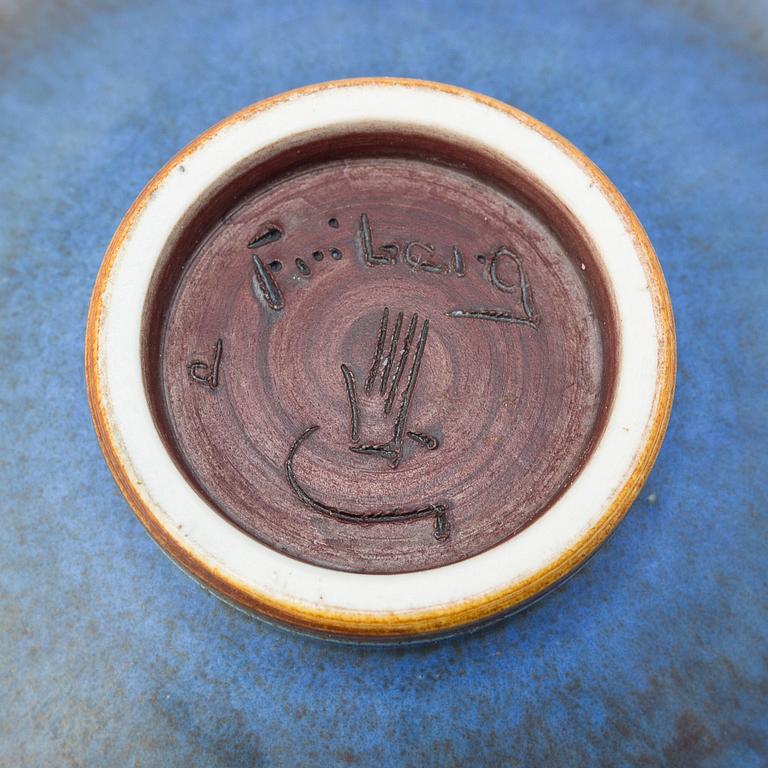 BERNDT FRIBERG, skål, stengods, Gustavsbergs studio 1962, signerad.