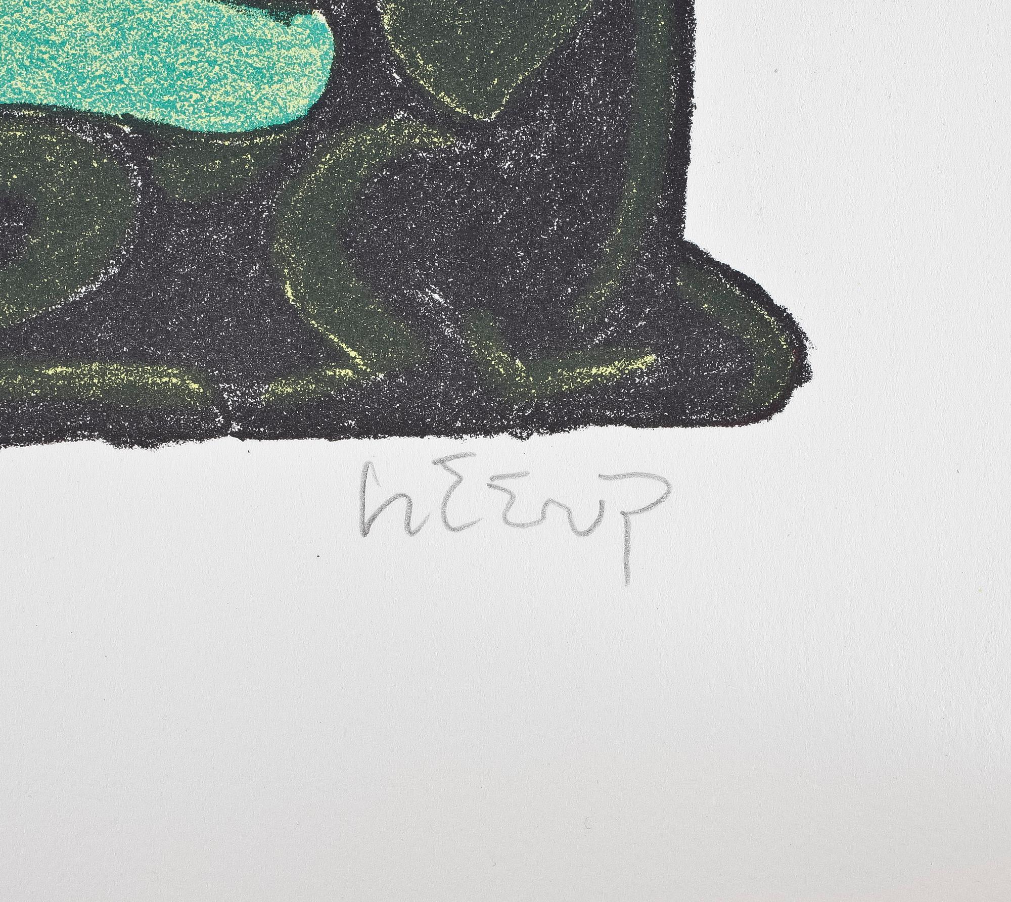 HENRY HEERUP, 3 st färglitografier, signerade och numrerade. 43/130, resp. 77/130 och 20/110.