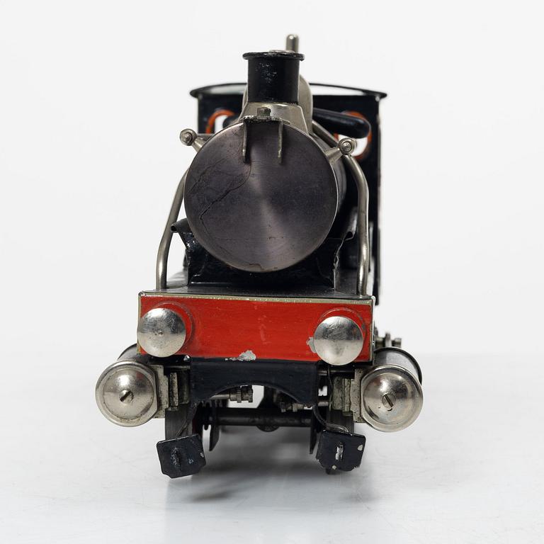 Carette, locomotive with two carriages, scale 1, Germany, before 1917.