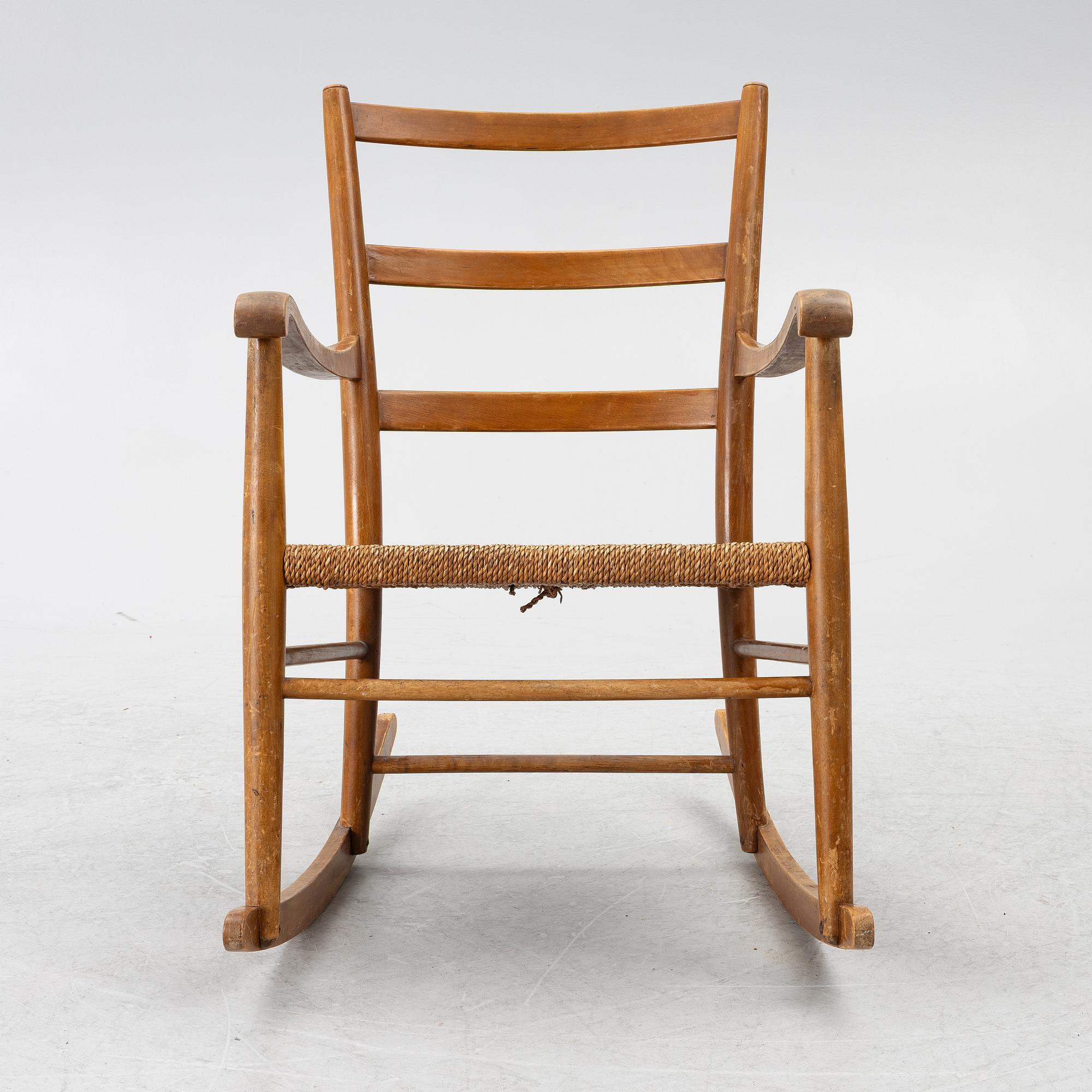 Gemla, a rocking chair, Diö, 1930s/40s.