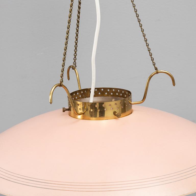 A 1940's/50's ceiling lamp.