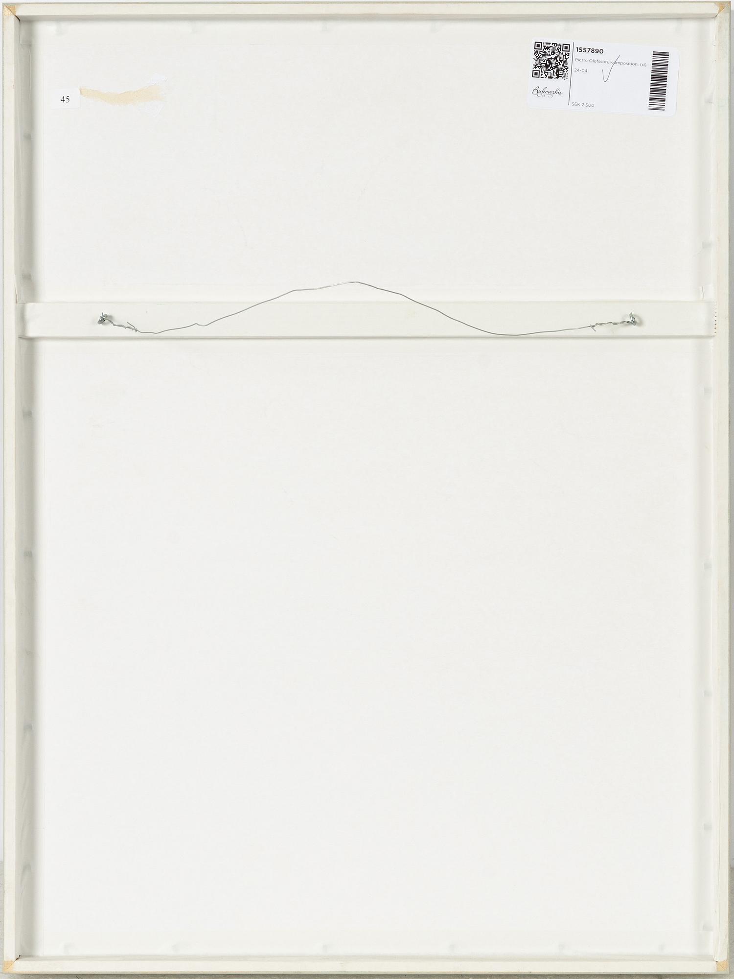 Pierre Olofsson, Komposition.