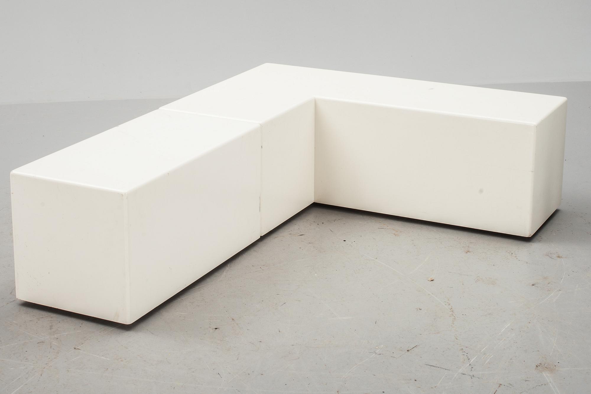SOFFBORD, 2 delar, 1970-tal.