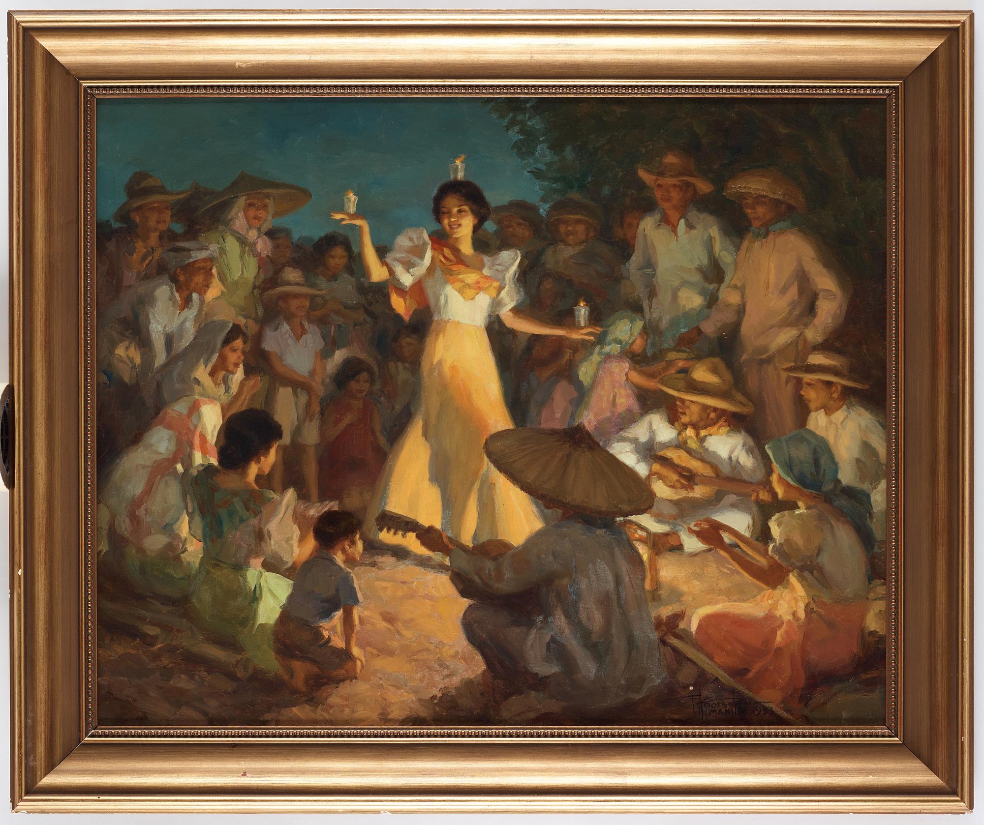 Fernando Cueto Amorsolo, Pandanggo sa Ilaw (Fandango with the Light).