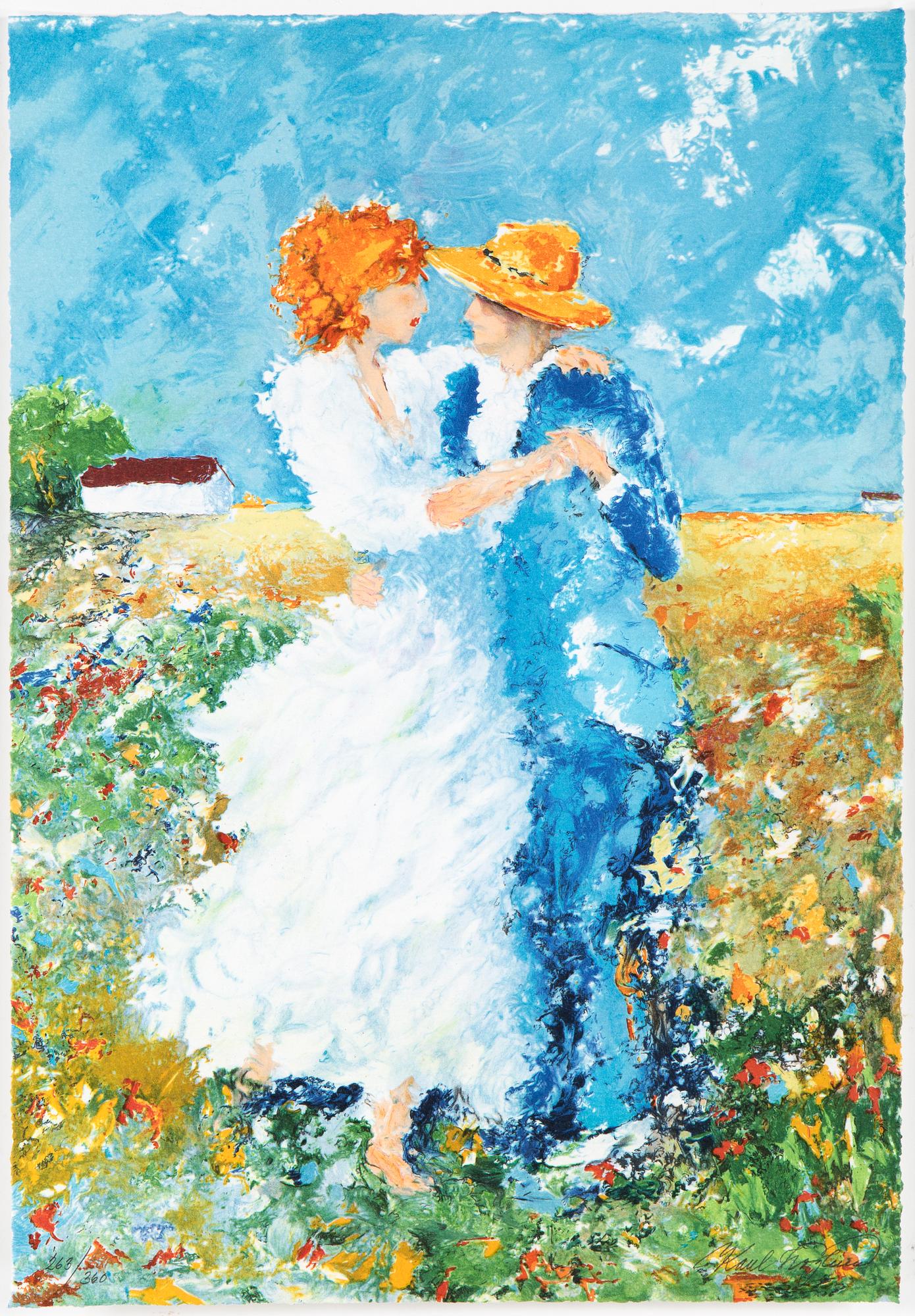 KARL HÖGLUND, färglitografier i mapp "Sommarögonblick II", 2014, signerad och numr 263/360.