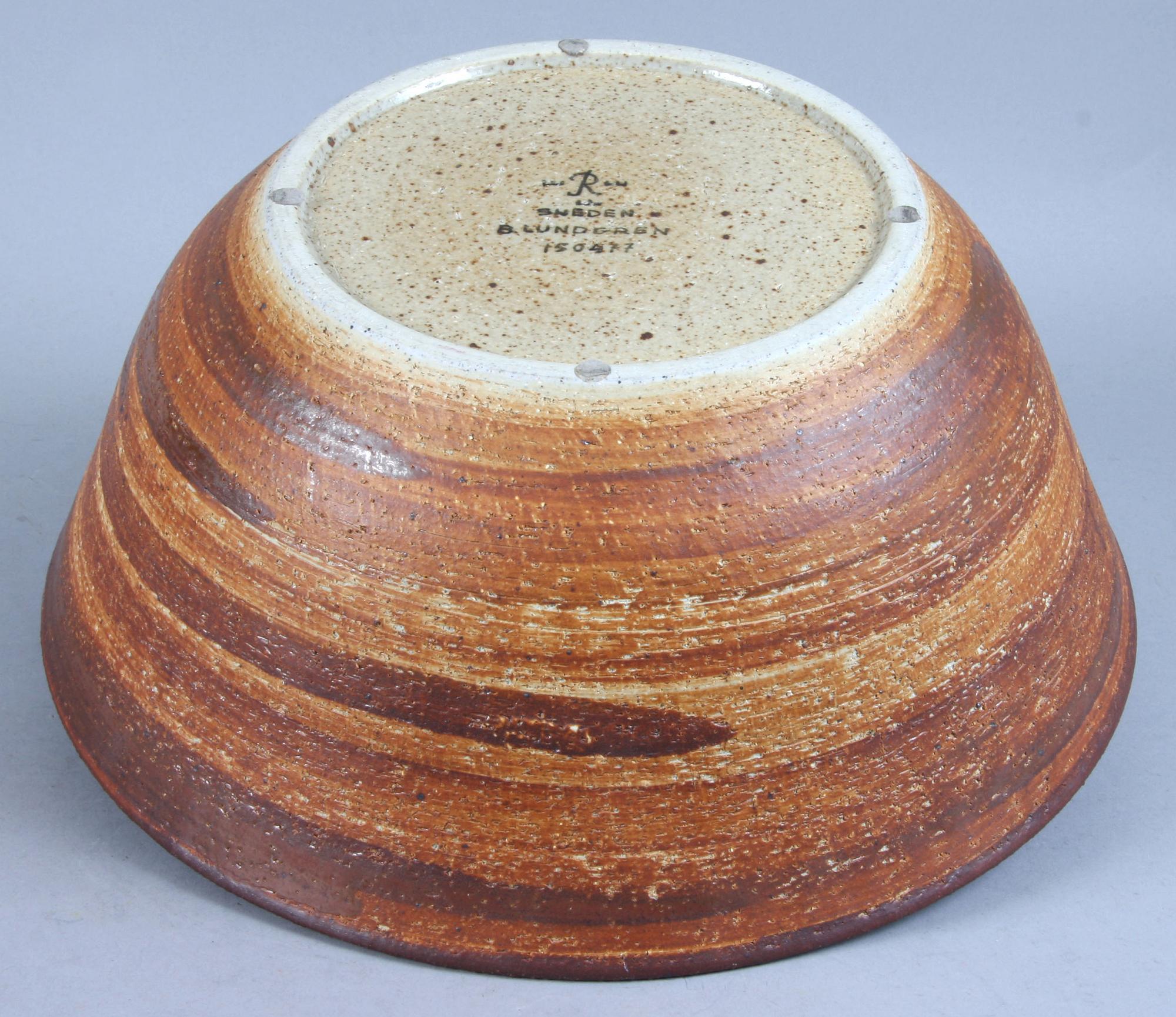SKÅL, stengods, Bertil Lundgren, Rörstrand.