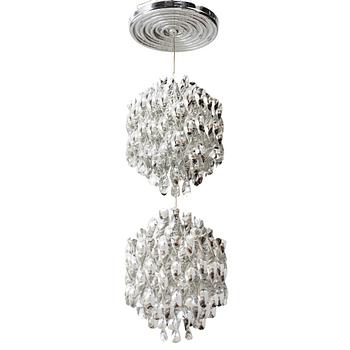 Verner Panton, taklampa, "Spiral SP2", Verpan.
