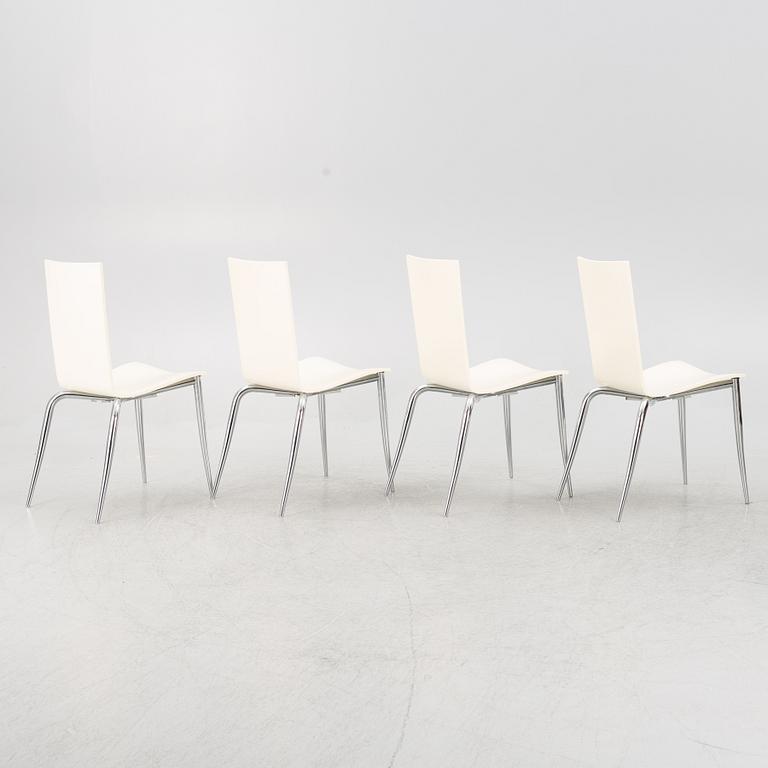 Philippe Starck, stolar, 4 st, "Olly Tango", Driade Aleph, Italien.