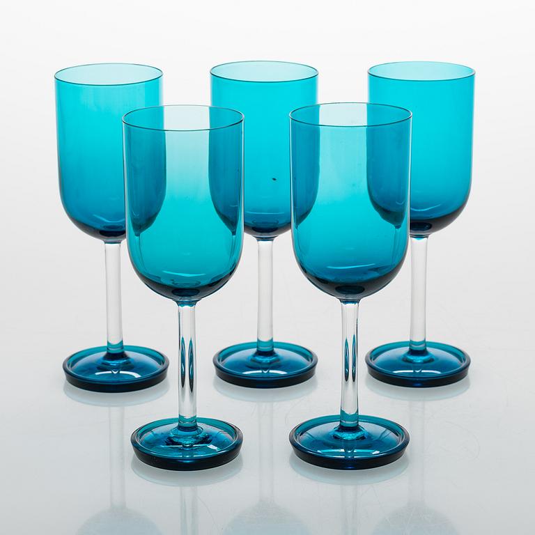 NANNY STILL, A set of 17 glass pieces 'Harlekiini', Riihimäen Lasi Oy, 1950-60s.