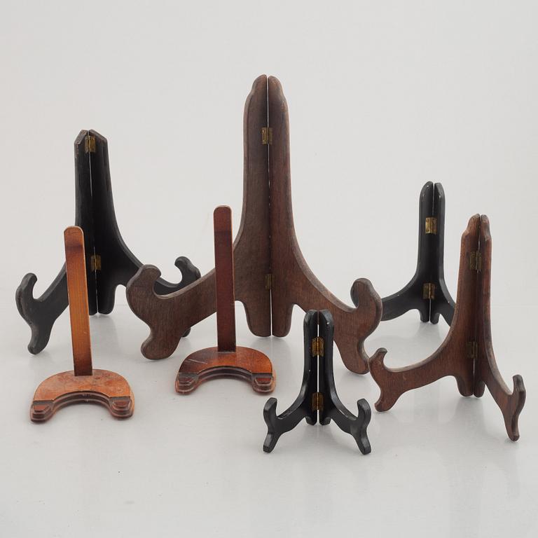 27 hardwood stands, China, 20th century.