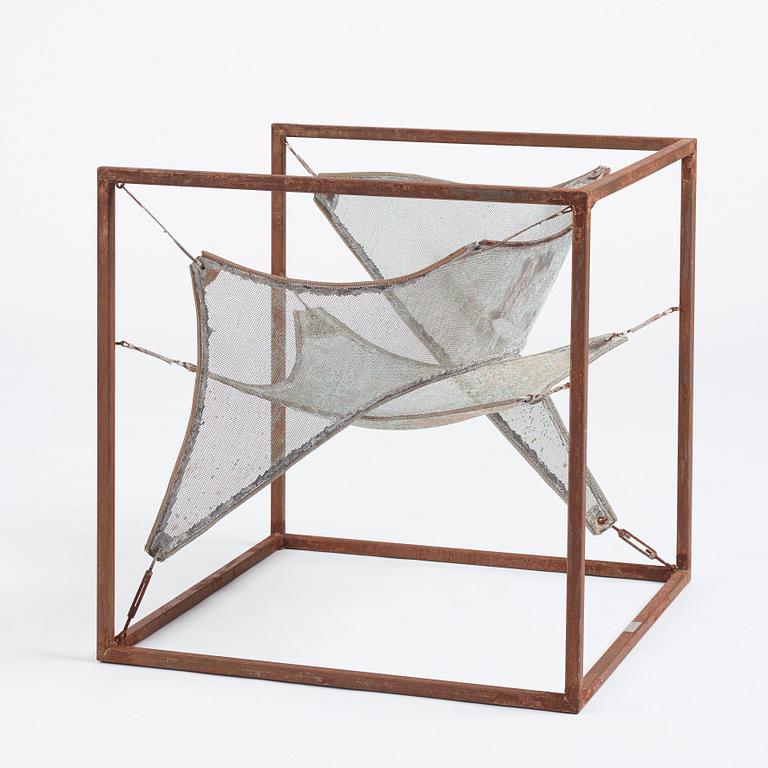 Sigurdur Gustafsson, an easy chair / sculpture, 'Wind', ed. 30/33, Källemo, Sweden, post 2003.