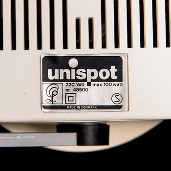 LOUIS POULSEN, lampa, 'Unispot', 4 st, 1970-tal.