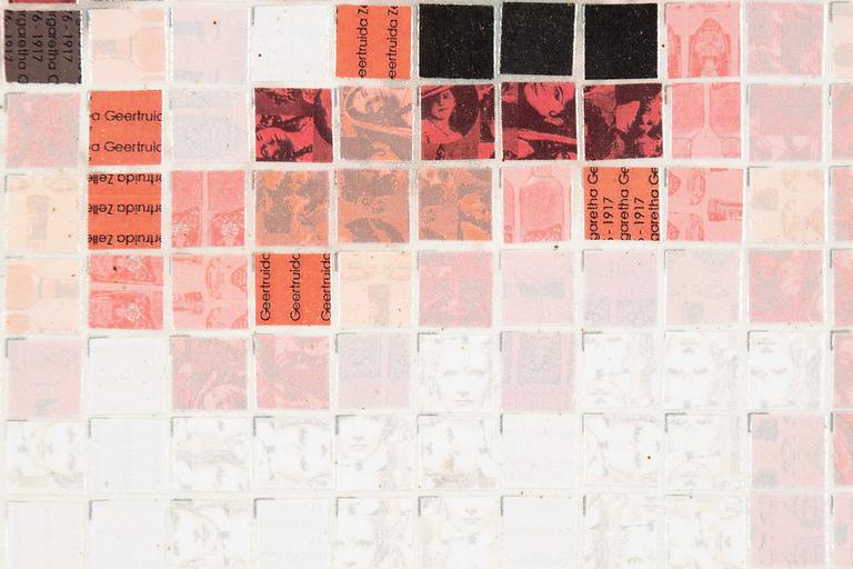 Lars Tunebo, mixed media and assemblage on panel signed dated 07 verso.