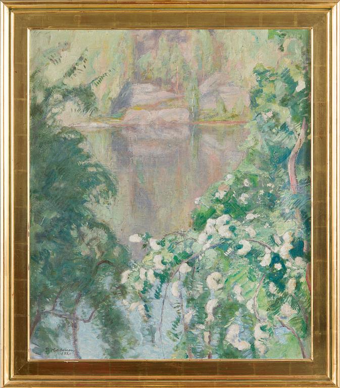 Pekka Halonen, Verdure by the Shoreline.