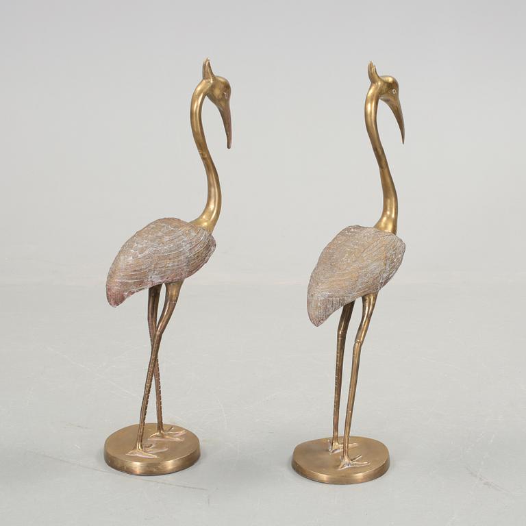 SKULPTURER, ett par, brons, 1900-tal.