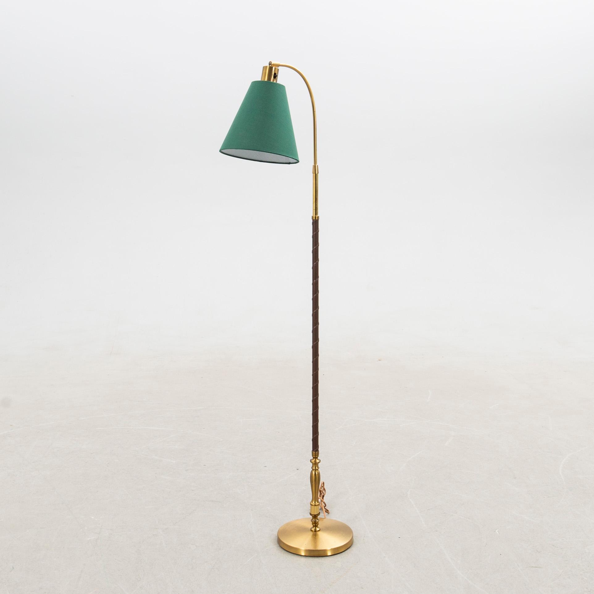Einar Bäckströms Metallvarufabrik, Floor lamp, model "5737", mid-20th century.