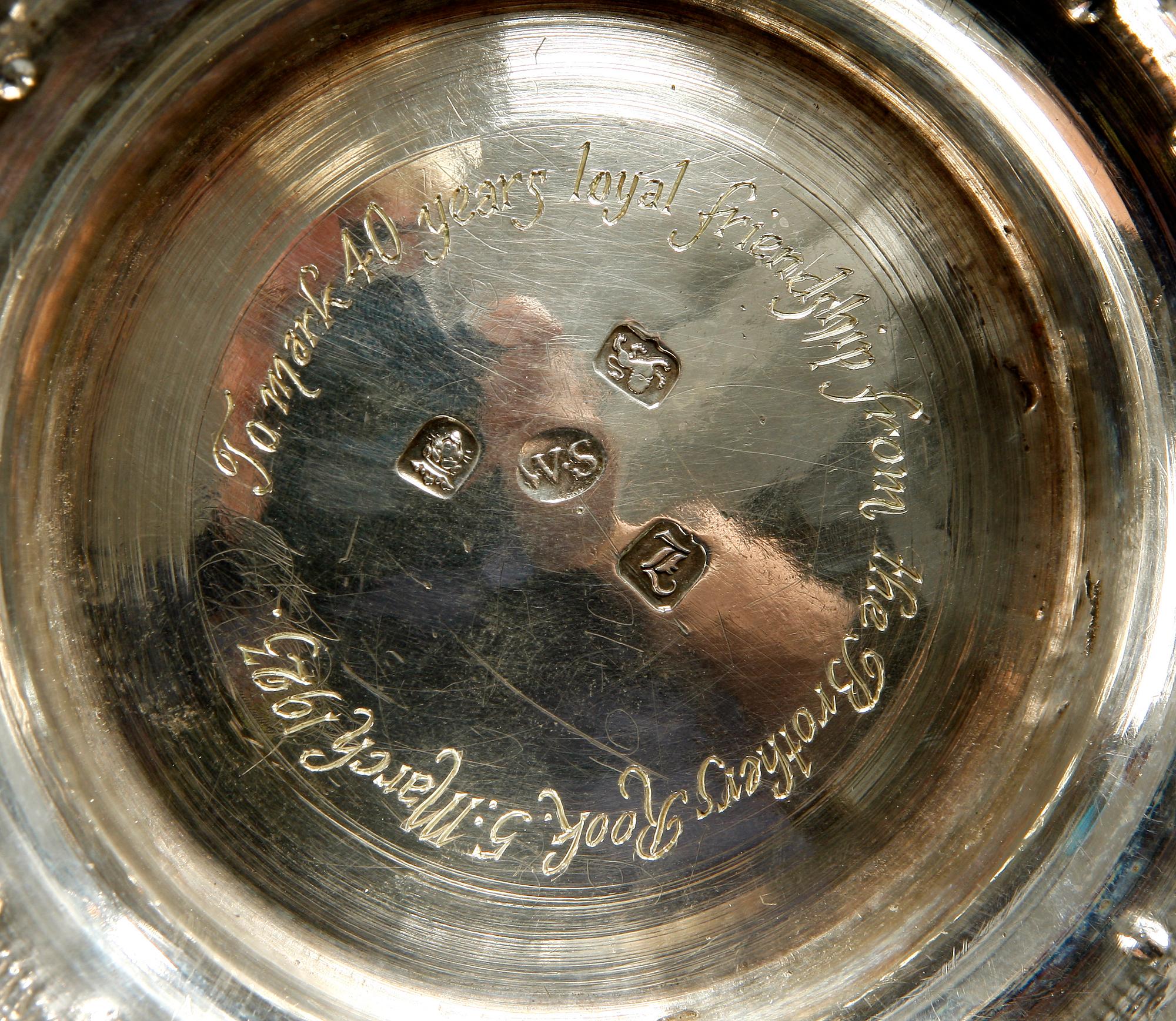 STOP, sterlingsilver, William Shaw, London 1770-tal.