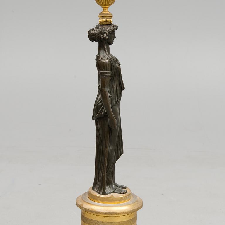 An early 19th Century Russian ormolu candelabra.
